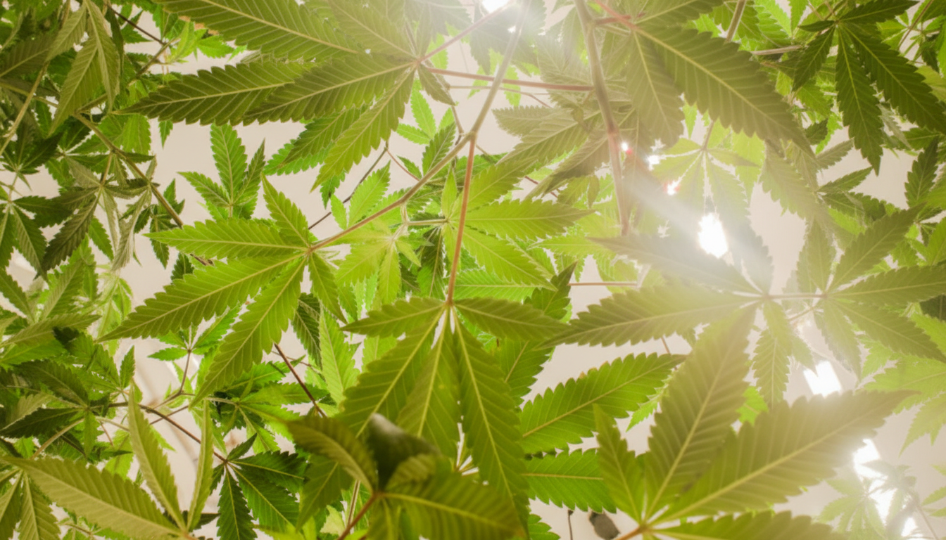 Feuilles de chanvre de qualité