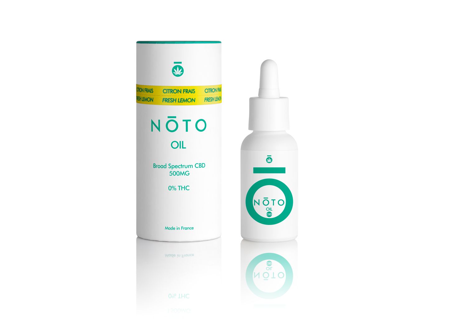 HUILE CBD 1500MG 30ml Saveur Citron Frais