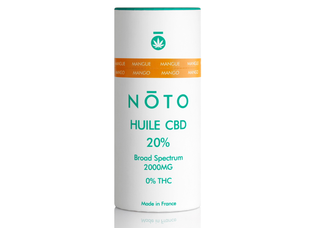huile CBD mangue 20%
